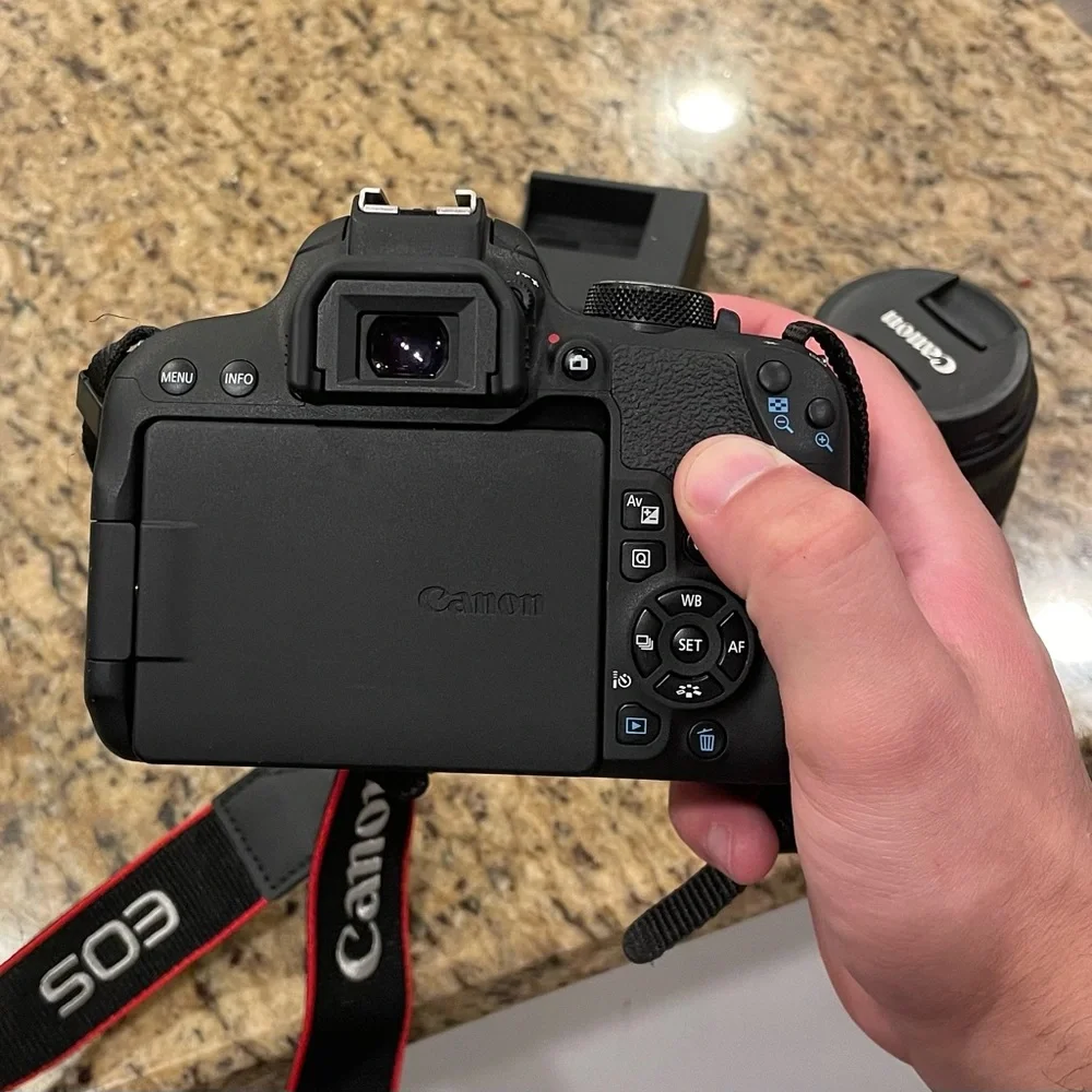 Canon EOS Rebel T7i DSLR Camera